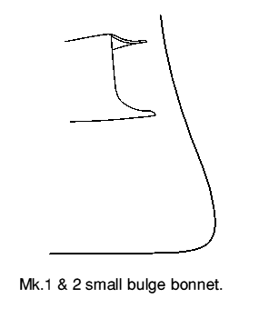Mk.1 bonnet detail